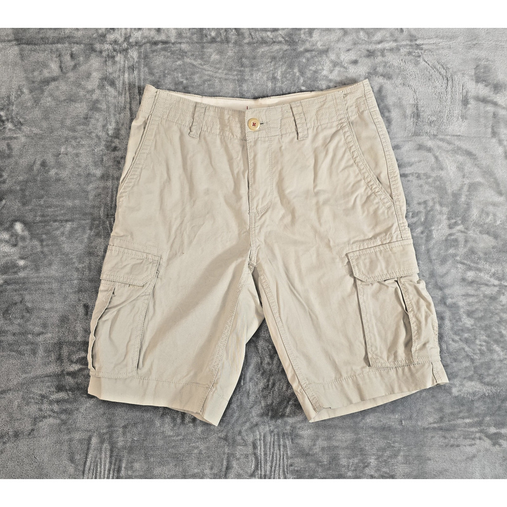 Tommy Hilfinger Mens Cargo Shorts Beige Size 30 C0104